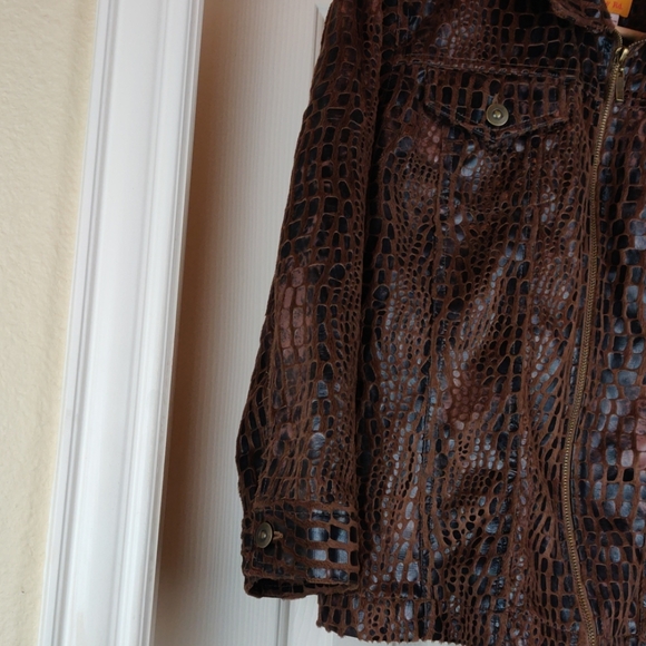 Ruby Rd Dark Brown Jacket - Picture 2 of 8